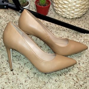 NWOT Nude Stilettos